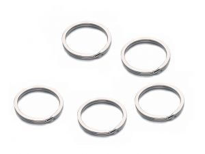 Key Rings Stainless Steel 20mm 5 PCS