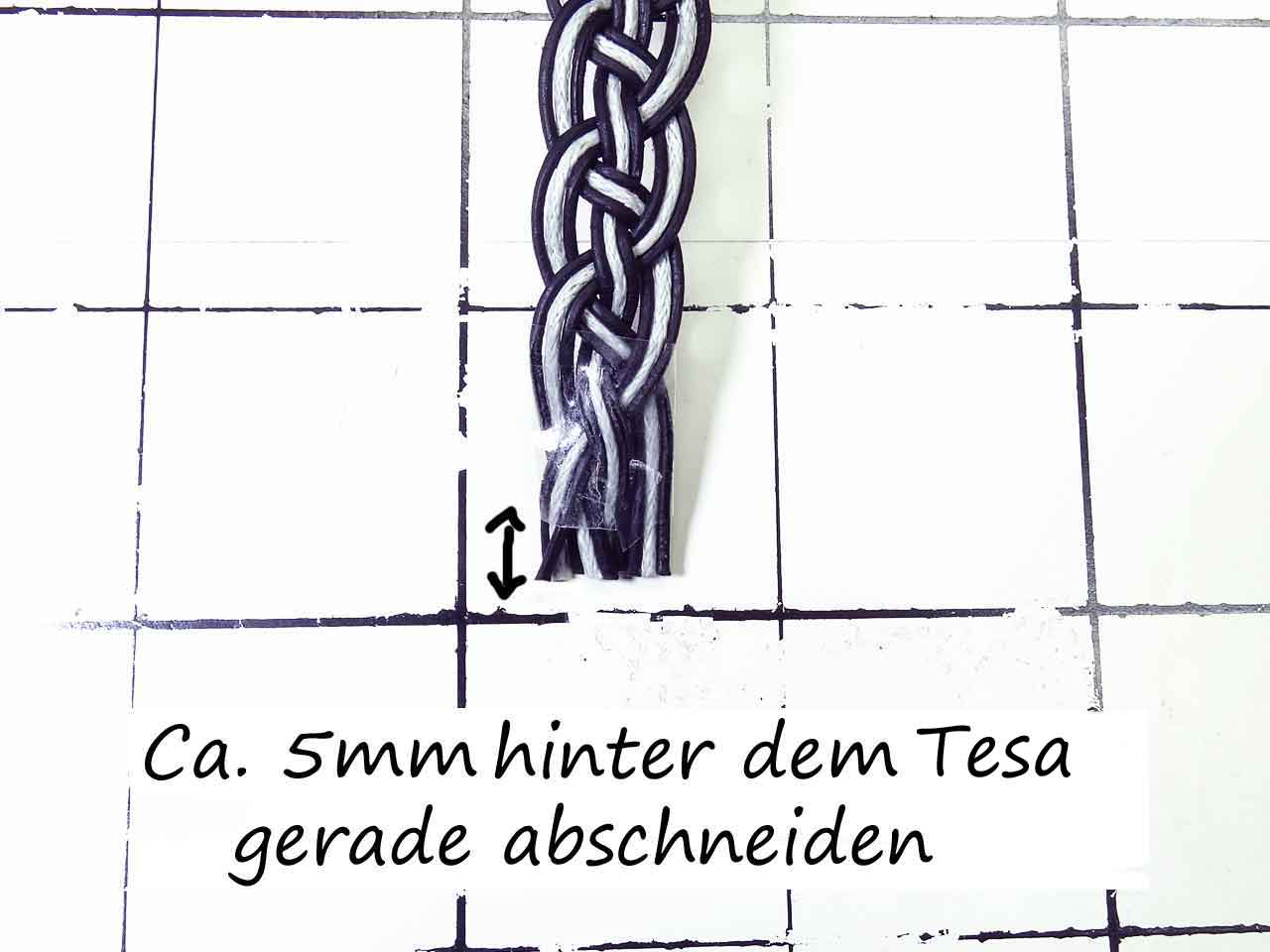 Anleitung Flechtarmband im keltischen Stil - Bild 8